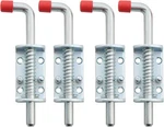Metal Barrel Bolt Spring Loaded Locking Latch 6.5" Long W/grip Heavy Duty F. Fixed Price $24.47.