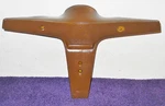 1970-1973 Cougar XR7 Torino Ranchero Montego Cyclone Rim Blow Steering Wheel Pad. Fixed Price $89.00.