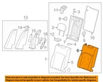 Gm Oem 14-20 Impala Seats Tracks Rear Components-seat Back Pad 22855862. Fixed Price $179.23.