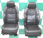 *-bag* 17' Escalade Black Front Leather Heat Cool Mem Lane Keep Bucket Seats 2X. Fixed Price $550.04.