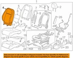 Gm Oem 17-21 Trax Seats Tracks Driver Components-seat Back Cover 42506322. Fixed Price $195.44.