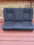 2025 Toyota Tacoma SR5 Rear Second Row Seat Set Black Cloth. Fixed Price $549.99.