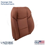 2015-2019 For Cadillac Ats Leatherette Perf Front Passenger Top Seat Cover Brown. Fixed Price $199.00.
