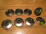 64-74 Mopar Body Road Runner Cuda Dart 1-1/4 Inch Washer Seat Nuts (8). Fixed Price $15.99.