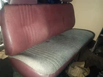 1994-1998 Chevrolet C/k 1500 Pickup Truck Oem Cloth Manual Bench Seat Red/maroon. Fixed Price $400.00.