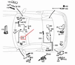 New Mercedes-benz Slk R172 Front Central Gps Antenna A1729057400. Fixed Price $151.54.