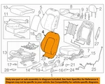 Gm Oem 17-20 Encore Seats Tracks Driver Components-seat Back Cover 42443008. Fixed Price $188.90.
