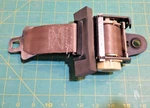 Oem 87-89 Chrysler Lebaron Front Outer Seat Belt Retractor Brown 4380011 M0389. Fixed Price $44.95.
