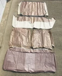 Nos Studebaker 1964 1965 Front & Rear Seat Brown Upholstery -2 Dr Lark Sedan. Fixed Price $499.95.