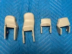 Lexus LX470 Front Passenger's Seat Track Covers IVORY:LG00 4PC Set 2003-2007 Oem. Fixed Price $55.00.
