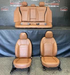 2018 Alfa Romeo Giulia Power Front Heated Bucket & Rear Seats, Tan Leather 577. Fixed Price $750.00.