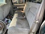 88-98 Gmc And Chevrolet 3500 Pickup Truck Grey Cloth Manual Rear Bench Seat. Fixed Price $350.00.