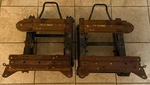 03-06 Jeep Wrangler Tj Both Front Seat Brackets Fold & Tilt Slide Riser Freeship. Fixed Price $264.12.