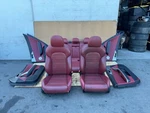 Kia Stinger 2018-2023 Oem Front Rear Left Right Seats With Door Panels Red (set). Fixed Price $1249.95.