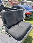 Scion Iq, Rear Seat Complete Assy, 2012-2015, Black, FA16, Cloth, 71460-74040-B1. Fixed Price $350.00.