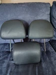 2013-2017 Hyundai Elantra Gt Rear Seat Black Leather Headrest Set Of Oem. Fixed Price $50.00.