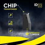 1X Transponder Immobilizer Rfid Chip ID33 PCF7931 Cadillac Chrysler Ford. Fixed Price $11.62.