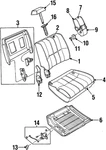 Genuine Ford Recline Handle EO4Y-5461198-A. Fixed Price $25.26.
