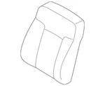Genuine Ford Seat Back Cushion Cover BC3Z-2864416-AB. Fixed Price $56.25.