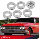 Fit 1962 Ford Galaxie Air Brake Dash Bezels Knob Kits Release Lighter Wiper. Fixed Price $35.79.