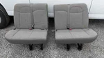 2008-2026 Chevrolet Express Rear Split Bench Seat 4 Person 5TH Row Grey Cloth. Fixed Price $1325.00.