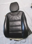 2003-2010 Cayenne Black Leather Seat Back Front Driver Heated 95552117807PCC. Fixed Price $216.00.