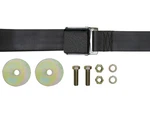 Seat Lap Belt 60IN Black Wrinkle Latch Falcon Fairlane Galaxie Mustang New. Fixed Price $59.90.