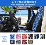 Hawaiian Seat Covers For 1979-1982 Dodge D50. Fixed Price $220.00.