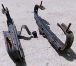 #2914. 1974 Dodge Charger Mopar Body Seat Mounts Universal Unknown Chevy Ford. Fixed Price $42.00.