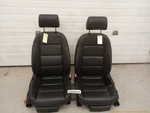Audi A6 S6 C6 Sedan Pair Of Left & Right Front Leather Seat Black Fits 2005-2011. Fixed Price $449.89.