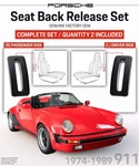 1974-1989 Genuine Porsche Seat Knob Bezel Back Release (9115218150001C X 2). Fixed Price $17.06.