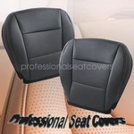 For 13-18 Toyota RAV4 Both Driver & Passenger Bottom Leather Seat Cover Black. Fixed Price $72.79.