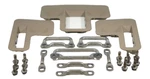 00 - 06 Cadillac Chevrolet Gmc Brown 3RD Seat Striker Bracket Mounts Bolts. Fixed Price $107.09.