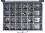 Computer Terminals 2 Assortment Gm Wire End Seal With Tray 193 Pcs. Fixed Price $90.00.