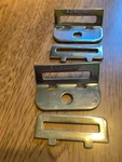 Ford Seat Belt Brackets Oem Mercury 1957-60 ?? Fomoco. Fixed Price $40.00.