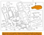 Gm Oem 17-22 Trax Seats Tracks Passenger Components-cushion Cover 42506364. Fixed Price $141.73.