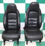 *wear* 06' C6 Convertible Black Leather Heated Dual Power Bucket Seats Pair 2X. Fixed Price $1164.69.