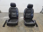 2016-2020 Escalade Front Black Leather Heated Cooled Seats Pair. Fixed Price $1499.95.