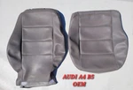 Audi A4 B5 Front Seat Cover Onyx Black Leatherette Vinyl Genuine Oem. Fixed Price $280.00.