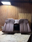 2014 Bmw F12 F13 640 Rear Upper Backrest Seat Cushion Nappa Leather Brown Oem. Fixed Price $135.00.
