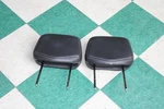 11-14 Cts Black Leather Front Pair Lh Rh Seat Oem Factory Wty. Fixed Price $176.69.