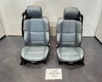 8-13 Oem Bmw E93 M3 Front Driver Passenger Seats Novillo Silver Leather Heated*. Fixed Price $595.00.