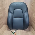 Tesla Model Y 3 Upper Seat Back Cushion Cover Leather Right Front Passenger Side. Fixed Price $99.00.