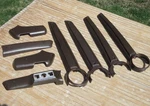 '82-83 Chrysler Lebaron Convertible Seat Trim Lot Front Molding Bezel Brown Oem. Fixed Price $49.99.
