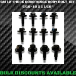1968-1982 C3 Chevrolet Corvette Upper & Lower Door Hinge Body Bolts Set Gm Oem. Fixed Price $14.36.