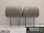Oem 2008 Audi Q7 3.6L Rh Right Lh Left Front Headrest Leather Set Pair. Fixed Price $59.99.