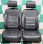 *wear* 16' Yukon Denali Black Leather Heat Cool Lane Keep Front Bucket Seats 2X. Fixed Price $1041.19.
