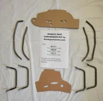 Porsche 911 1986 To 1995 Comfort Sport Seat Conversion Kit. Fixed Price $250.00.