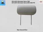 22967832 14 19 Silverado Sierra Right Or Left Rear Seat. Fixed Price $53.10.