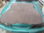 1987-1993 Ford Mustang Rear Seat Bracket Fold Down Hinge Gray Hatch Carpet Gt Lx. Fixed Price $269.69.